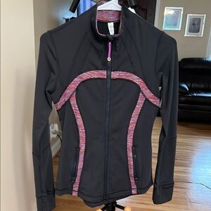Lululemon Define Black and Pink Jacket